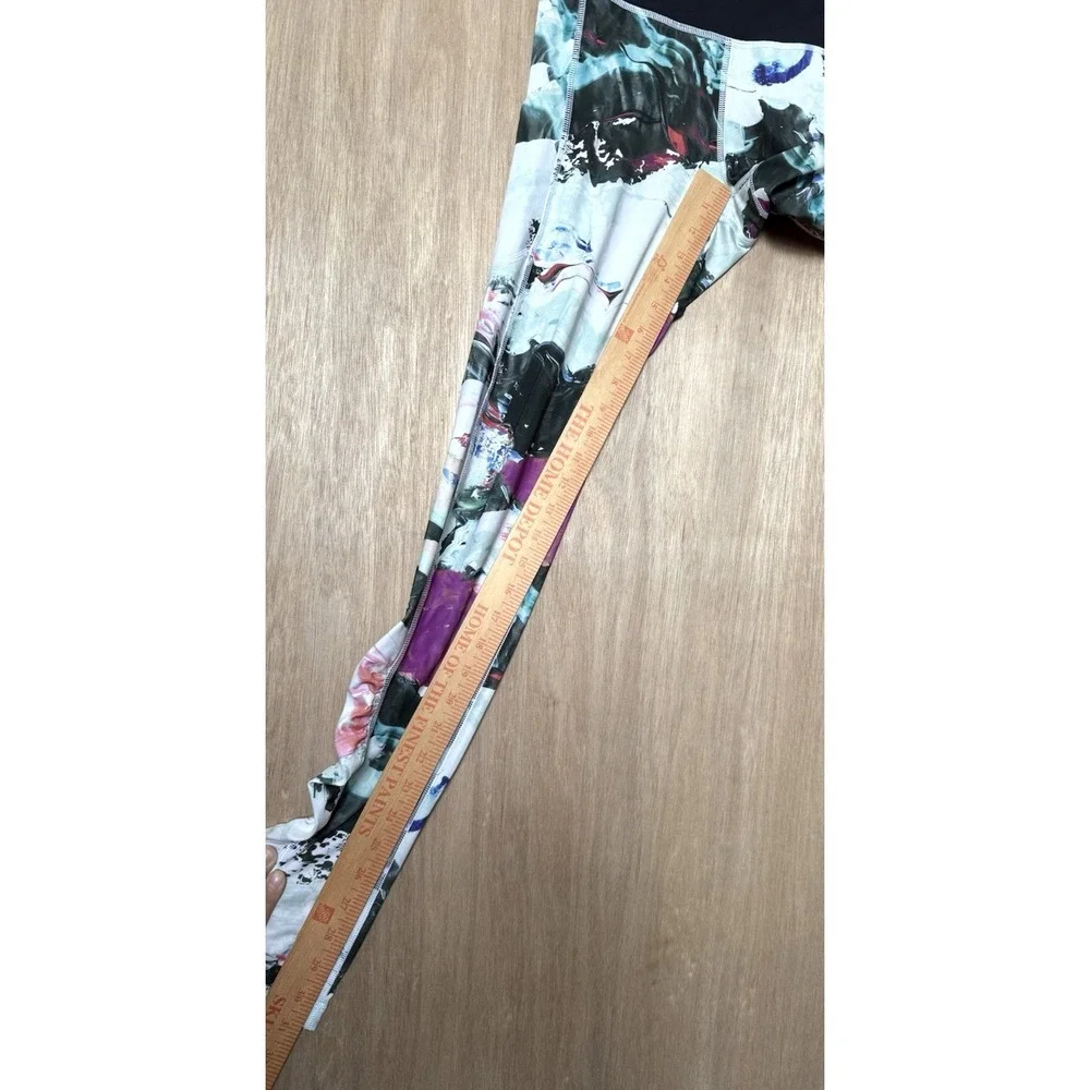 Lululemon Speed Tight III Leggings Pigment Wave Multicolor Pattern Size 6